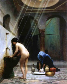  Arabien Kunst - Moorish Bath Arabien Jean Leon Gerome
